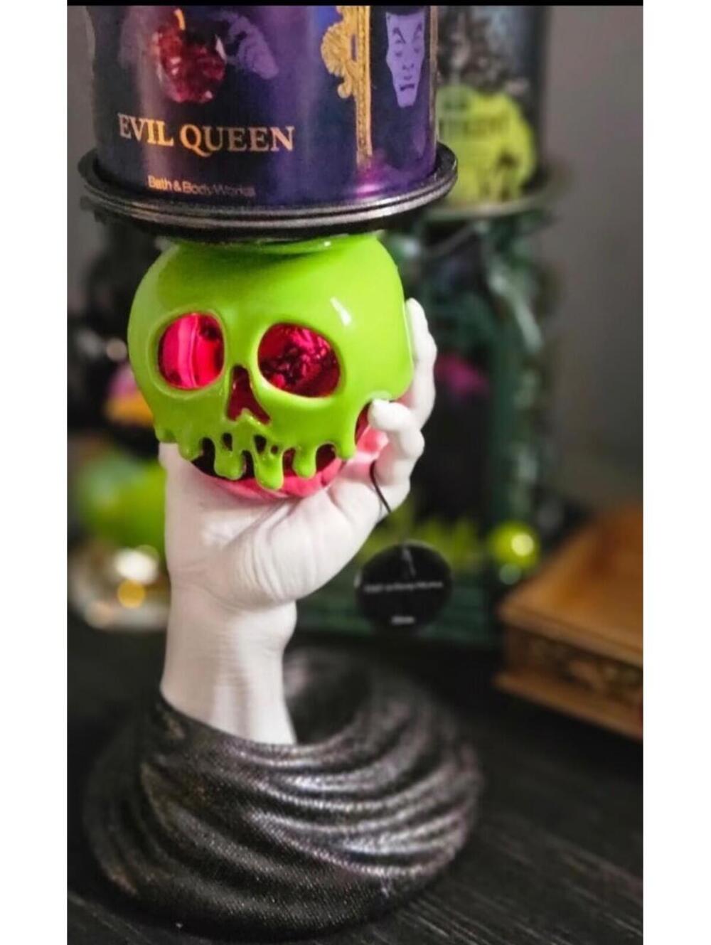 Bath & Body VILLAINS Evil Queen Poison Apple CandleHolder